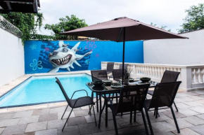 Casa Tubarão - Casa espaçosa e completa em Juqueí